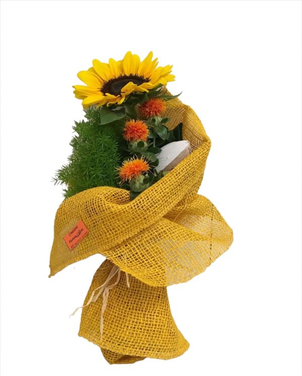 Peter-pan: Mazzo con Girasole