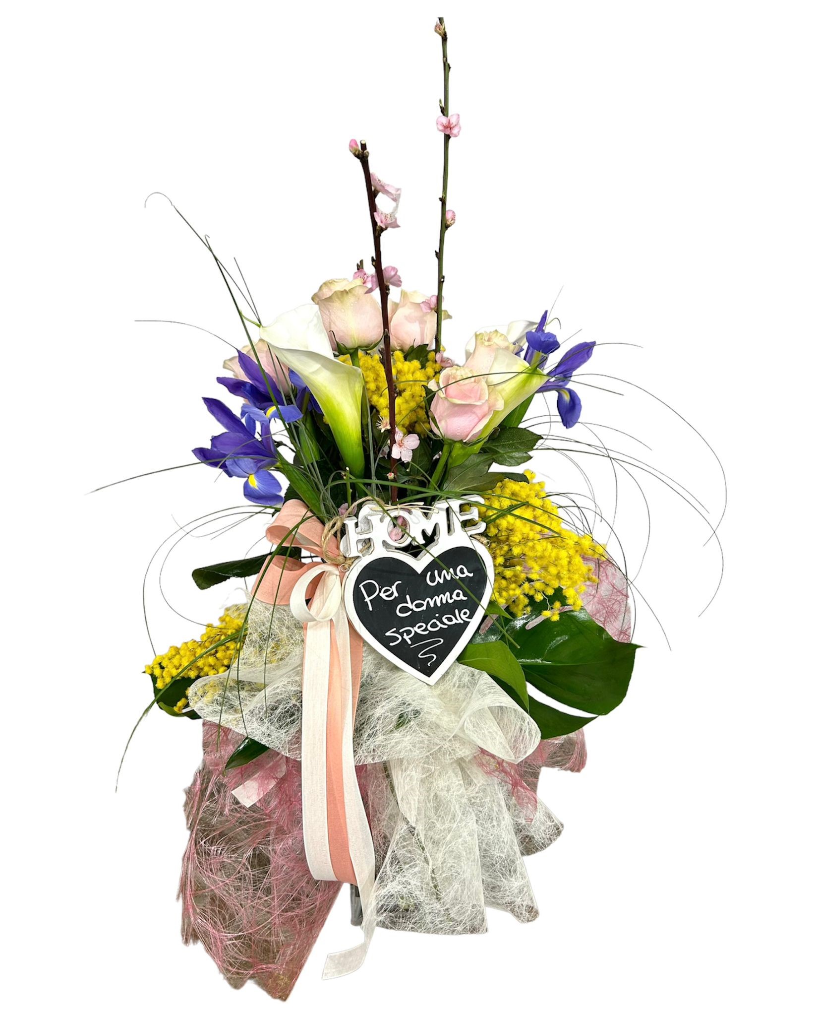 Mazzo di fiori freschi per una donna speciale