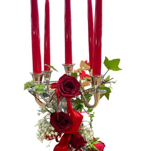 centrotavola romantico