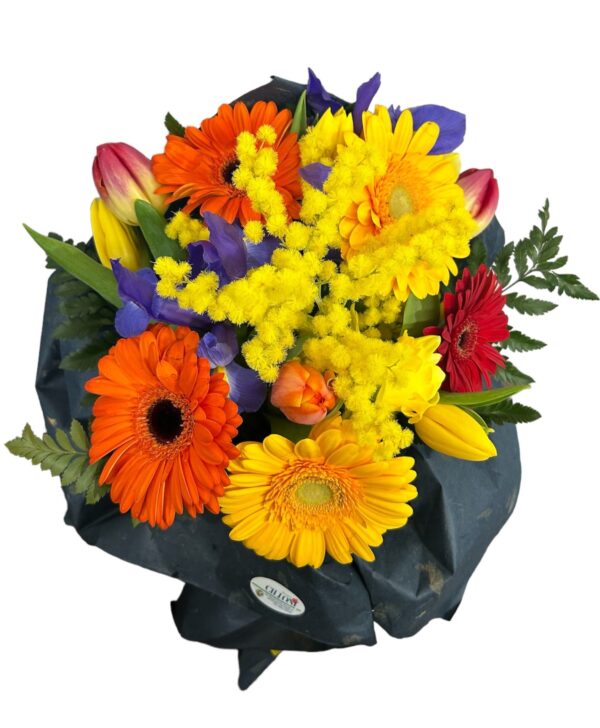 Zahra: Mazzo di fiori con mimosa - immagine 2
