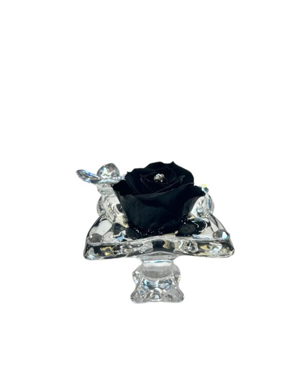Rosa stabilizzata con swarovski - immagine 2