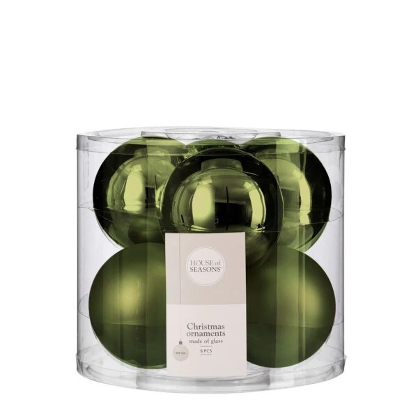 Box palline di Natale in vetro - immagine 2