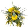 Iris: Vaso di Vetro con Mimosa - immagine 2