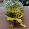 Flora: Boule di vetro con mimosa - immagine 2